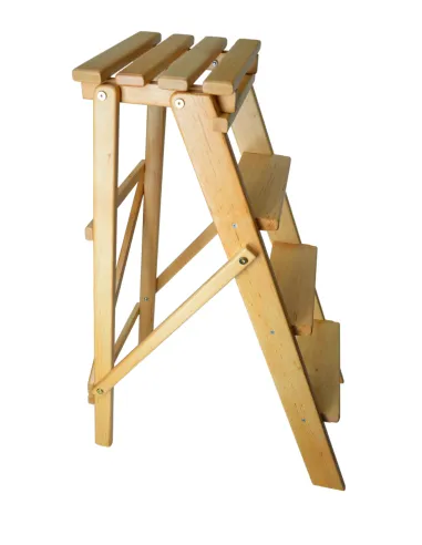 Лесенка складная деревянная, большая (82 см)
