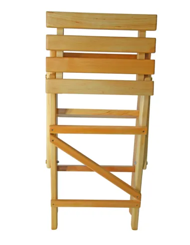 Лесенка складная деревянная, маленькая (62 см)