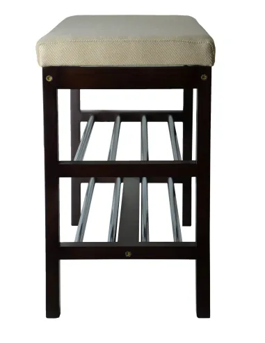 Банкетка обувная, цвет венге