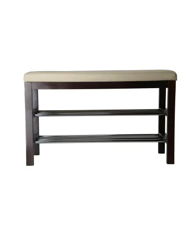 Банкетка обувная, цвет венге