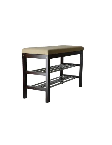 Банкетка обувная, цвет венге