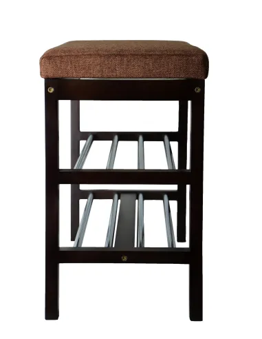 Банкетка обувная, цвет венге