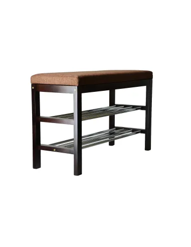 Банкетка обувная, цвет венге