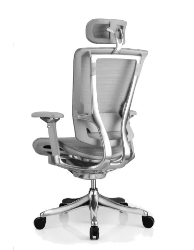 Кресло NEFIL LUXURY Mesh эргономичное, серое