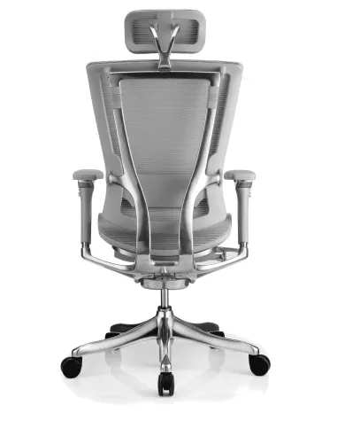 Кресло NEFIL LUXURY Mesh эргономичное, серое