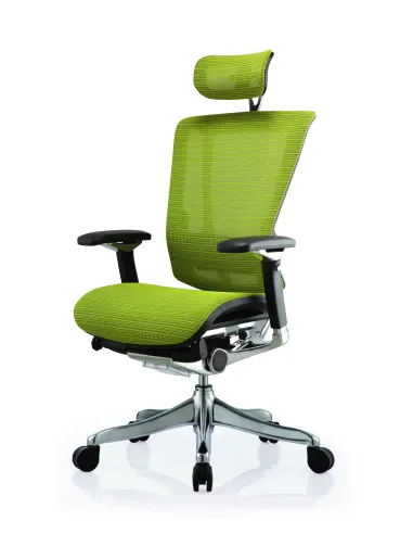Кресло NEFIL LUXURY Mesh эргономичное, зеленое