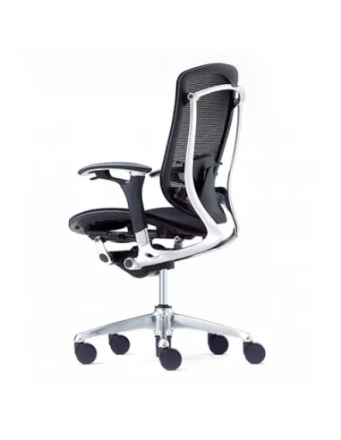 Кресло Okamura Contessa для руководителя, с колесиками для мягких покрытий, сетка