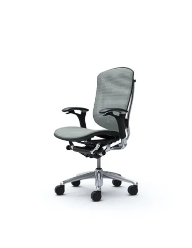 Кресло Okamura Contessa для руководителя, с колесиками для мягких покрытий, сетка