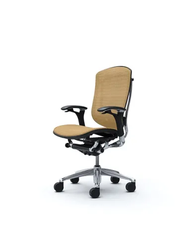 Кресло Okamura Contessa для руководителя, с колесиками для мягких покрытий, сетка