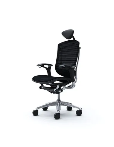 Кресло OKAMURA CONTESSA c узким регулируемым подголовником