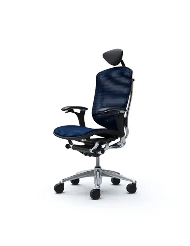 Кресло OKAMURA CONTESSA c узким регулируемым подголовником