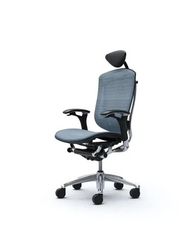 Кресло OKAMURA CONTESSA c узким регулируемым подголовником