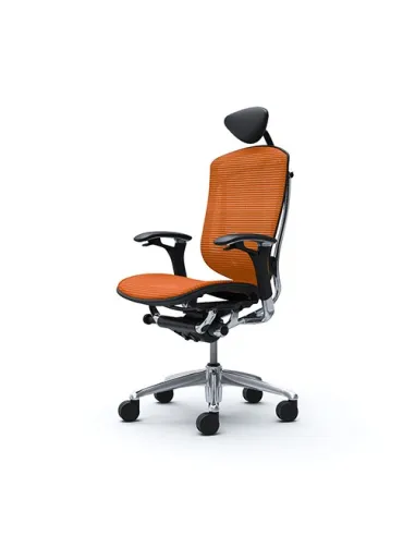 Кресло OKAMURA CONTESSA c узким регулируемым подголовником