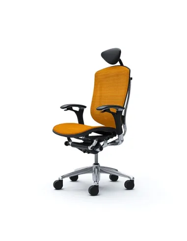 Кресло OKAMURA CONTESSA c узким регулируемым подголовником