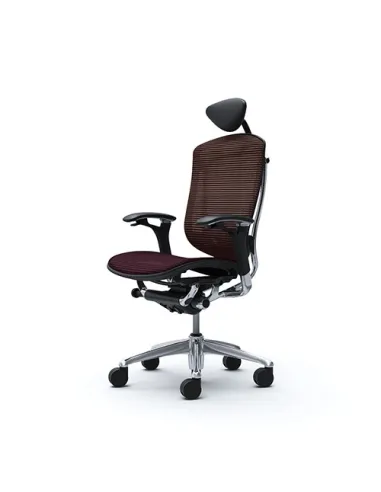 Кресло OKAMURA CONTESSA c узким регулируемым подголовником