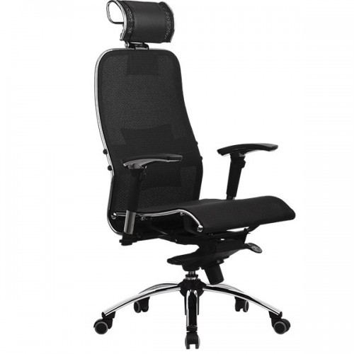 Кресло SAMURAI S3 BLACK PLUS для руководителя