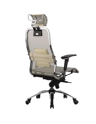 Крісло METTA SAMURAI S3 BEIGE - Купити крісло для керівника бежевого кольору. Ціна в Києві, Харкові, Дніпрі, Одесі,
