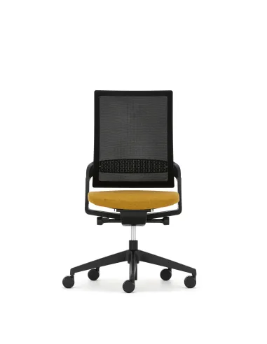 Кресло ECOFLEX BLACK (ECF 740) для оператора, без подлокотников