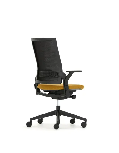 Кресло ECOFLEX BLACK (ECF 740 HA) для оператора