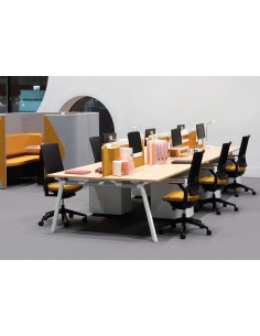 Кресло ECOFLEX BLACK (ECF 740 HA) для оператора 2