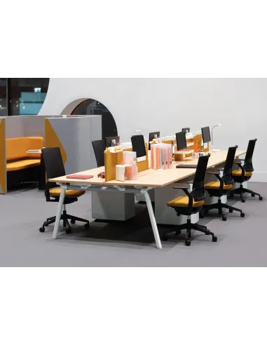 Кресло ECOFLEX BLACK (ECF 740 HA) для оператора