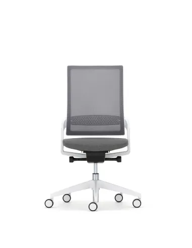 Кресло ECOFLEX WHITE (ECF 740) для оператора, без подлокотников