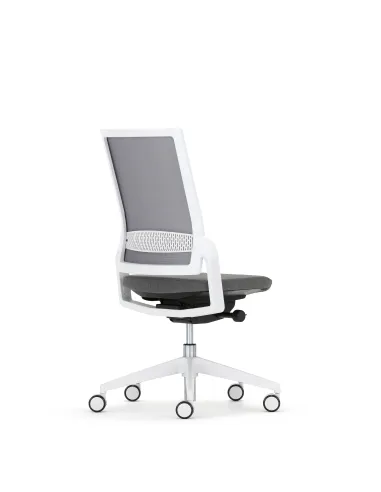 Кресло ECOFLEX WHITE (ECF 740) для оператора, без подлокотников