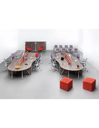 Кресло ECOFLEX WHITE (ECF 740) для оператора