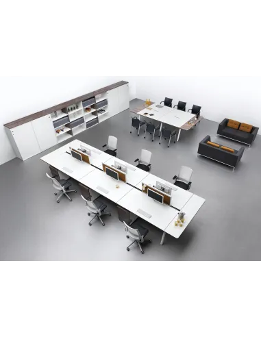 Кресло ECOFLEX WHITE (ECF 740) для оператора