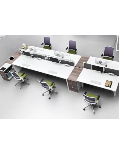 Кресло ECOFLEX WHITE (ECF 740) для оператора