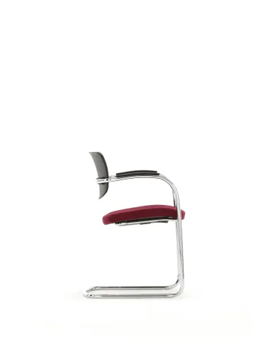 Стул TORASEN CONTOUR C506 для посетителя, на полозьях