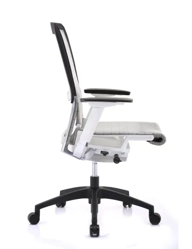 Комп'ютерне крісло COMFORT SEATING POISE (PS-AW-LAM) - Купити якісне сітчасте крісло, сірий колір. Ціна в Києві, Харкові