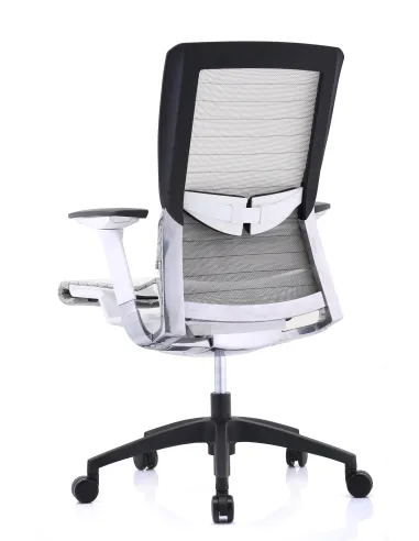 Комп'ютерне крісло COMFORT SEATING POISE (PS-AW-LAM) - Купити якісне сітчасте крісло, сірий колір. Ціна в Києві, Харкові