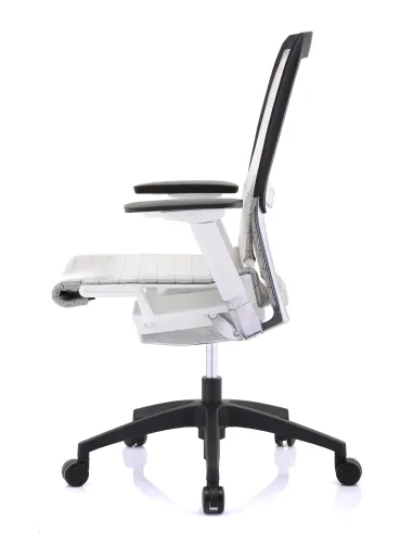 Комп'ютерне крісло COMFORT SEATING POISE (PS-AW-LAM) - Купити якісне сітчасте крісло, сірий колір. Ціна в Києві, Харкові