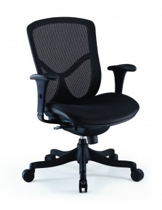 Крісло COMFORT SEATING BRANT SIMPLE (BRSS-LBM-F) з тканинним...