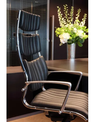 Кресло HAVANA (мод. HAVAI) для руководителя, кожаное