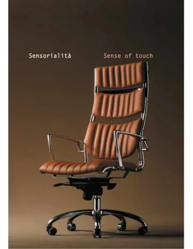 Кресло HAVANA (мод. HAVAI) для руководителя, кожаное