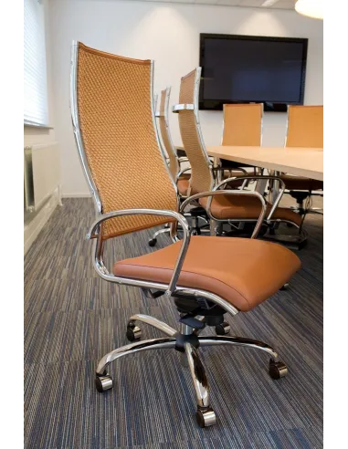 Кресло SITIA HAVANA (мод. HAVAF) для руководителя, кожаное