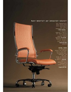 Кресло SITIA HAVANA (мод. HAVAF) для руководителя, кожаное 2