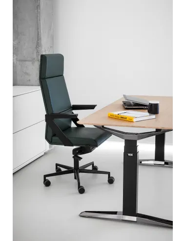 Кресло VANK FIL для руководителя, кожаное