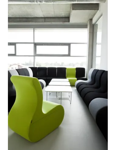 Кресло-пуф VANK SITI, ширина 50 см, для посетителей