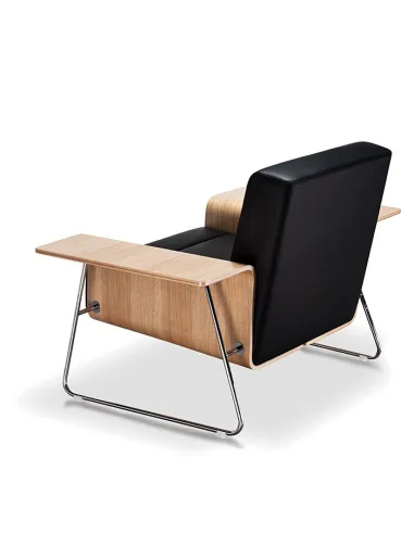 Кресло VANK DRONN для посетителя, кожаное