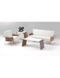 Кресло VANK DRONN для посетителя, кожаное 2