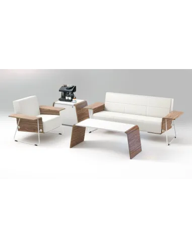 Кресло VANK DRONN для посетителя, кожаное