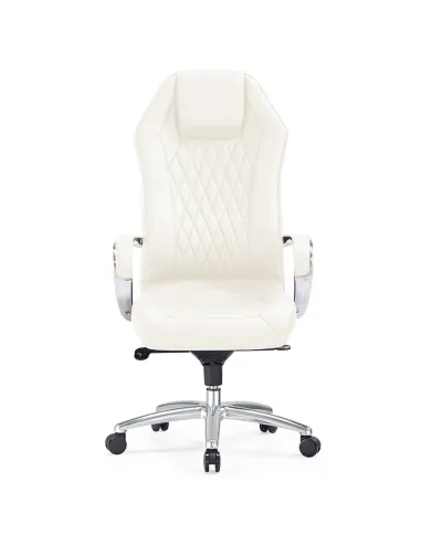 Кресло F103 WE для руководителя, белое