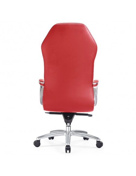 Кресло F103 RE для руководителя, красное