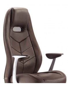Кресло F102 BRE для руководителя, коричневое 2