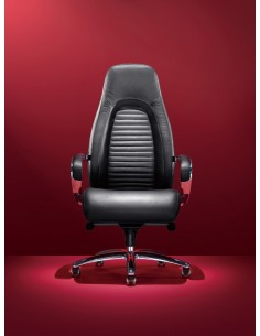 Кресло F168 BE для руководителя, черное 2