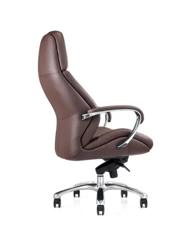 Кресло F181 BRE для руководителя, коричневое