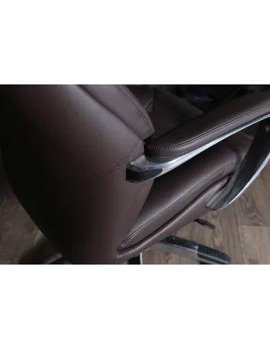 Кресло F181 BRE для руководителя, коричневое